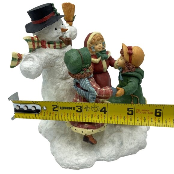 Merry Round Snowmen First Edition 1998 Susan Winget Collectible Figurine - Picture 13 of 16